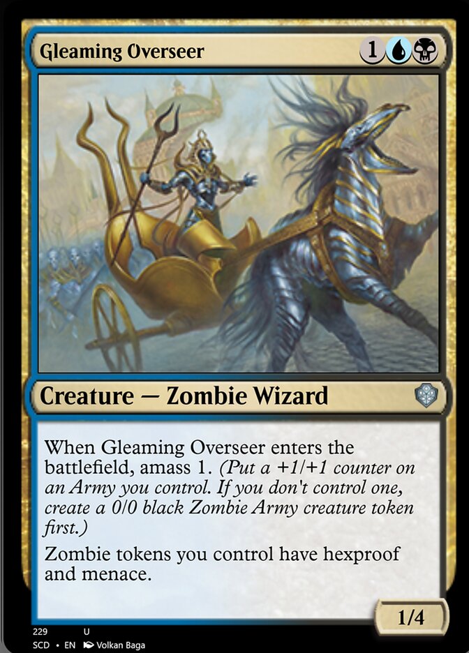 Gleaming Overseer [Starter Commander Decks] | Tabernacle Games