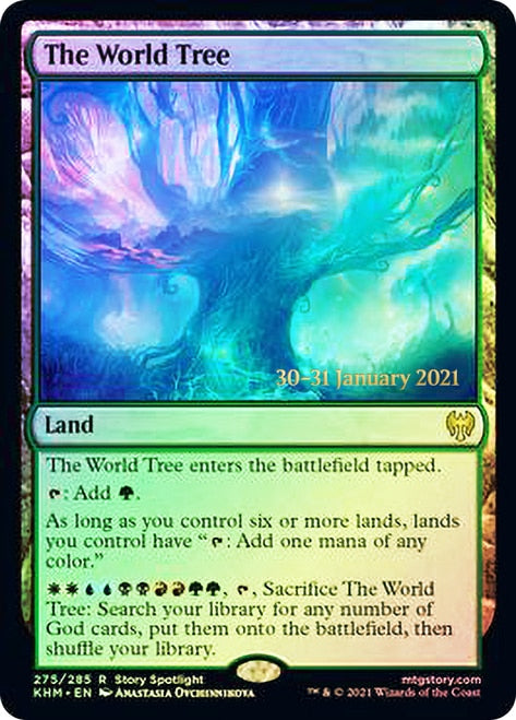 The World Tree  [Kaldheim Prerelease Promos] | Tabernacle Games