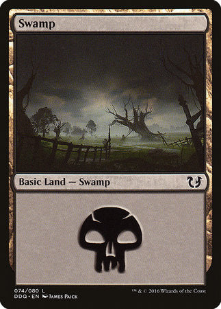 Swamp (74) [Duel Decks: Blessed vs. Cursed] | Tabernacle Games