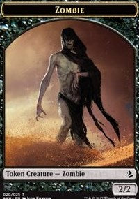 Zombie // Trueheart Duelist Token [Amonkhet Tokens] | Tabernacle Games