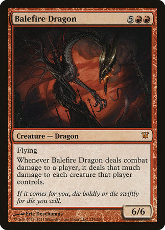 Balefire Dragon [Innistrad] | Tabernacle Games
