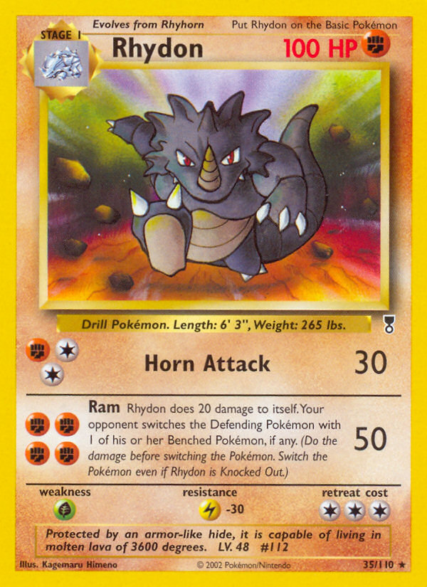 Rhydon (35/110) [Legendary Collection] | Tabernacle Games