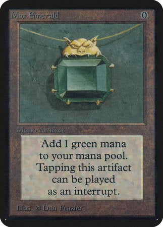 Mox Emerald [Limited Edition Alpha] | Tabernacle Games