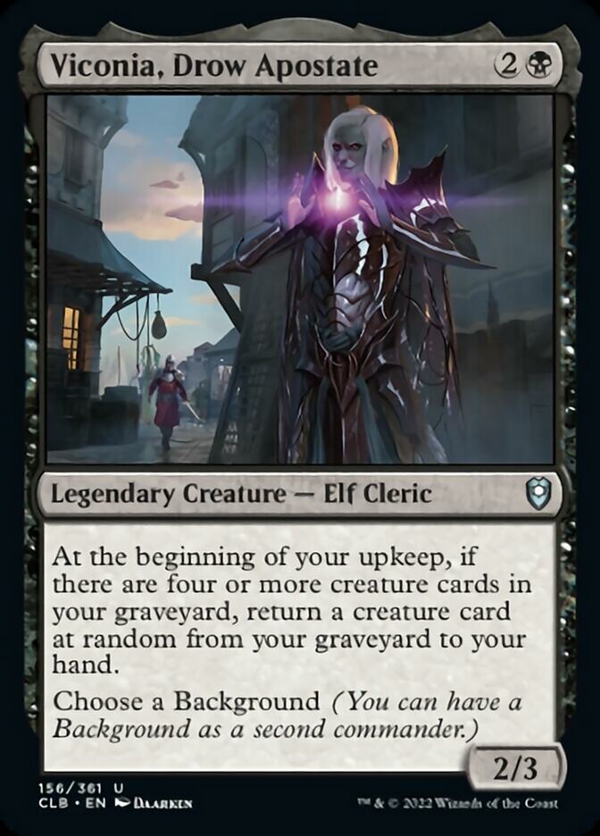 Viconia, Drow Apostate [Commander Legends: Battle for Baldur's Gate] | Tabernacle Games