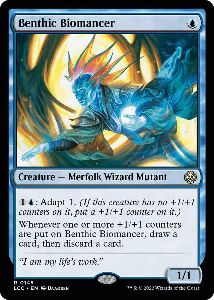 Benthic Biomancer [The Lost Caverns of Ixalan Commander] | Tabernacle Games
