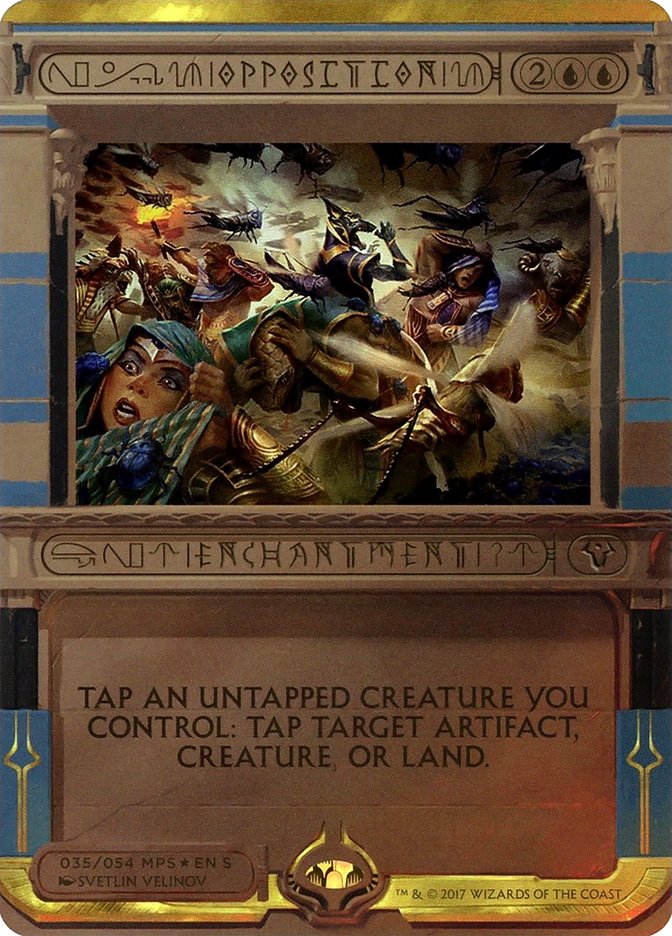 Opposition (Invocation) [Amonkhet Invocations] | Tabernacle Games