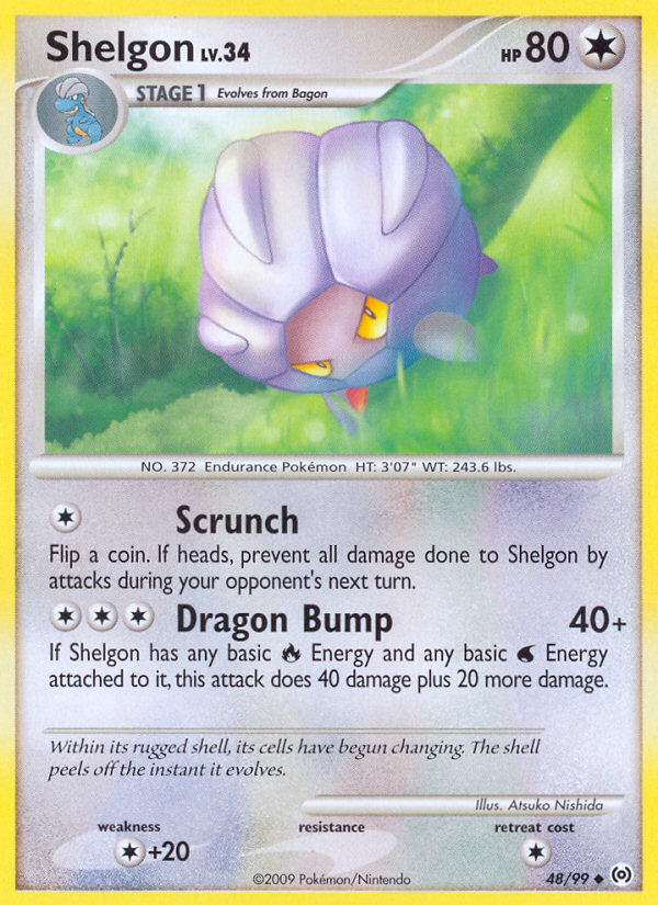 Shelgon (48/99) [Platinum: Arceus] | Tabernacle Games