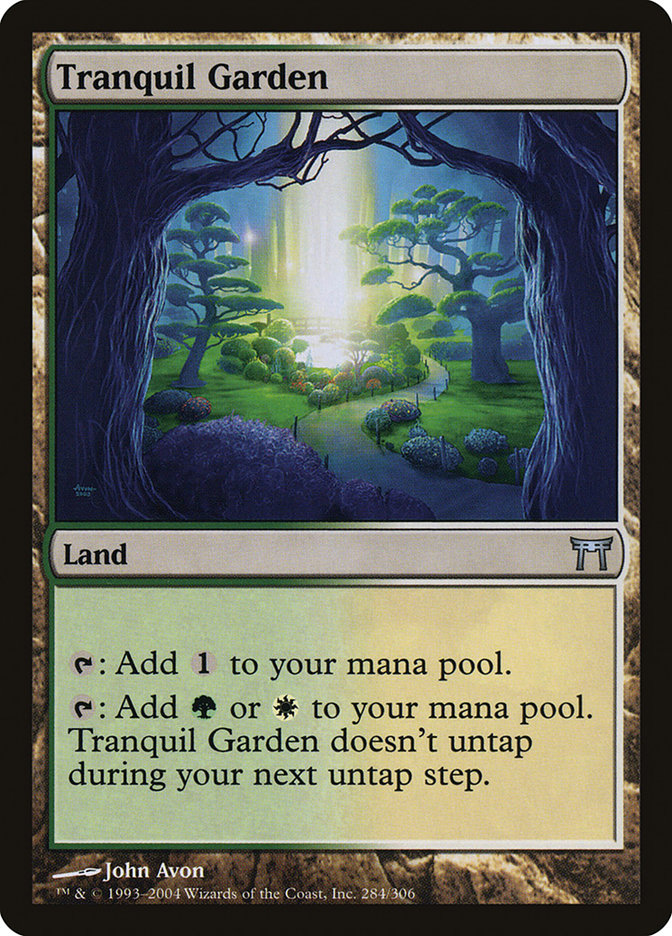 Tranquil Garden [Champions of Kamigawa] | Tabernacle Games