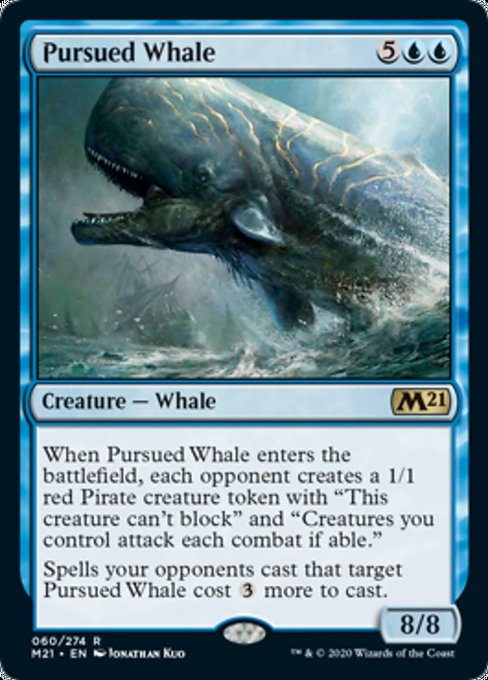 Pursued Whale [Core Set 2021] | Tabernacle Games