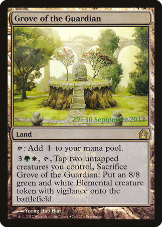 Grove of the Guardian [Return to Ravnica Promos] | Tabernacle Games