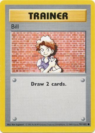 Bill (91/102) [Base Set Shadowless Unlimited] | Tabernacle Games