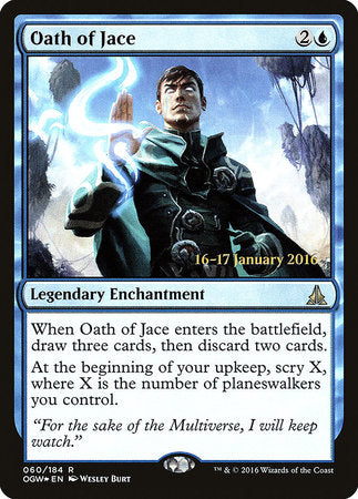 Oath of Jace [Oath of the Gatewatch Promos] | Tabernacle Games