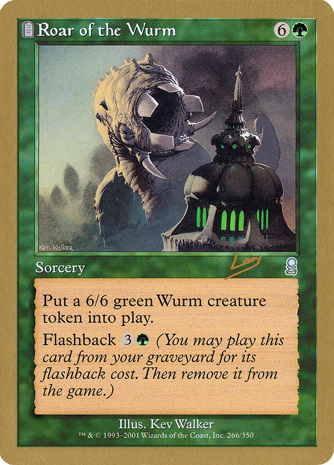 Roar of the Wurm (Raphael Levy) [World Championship Decks 2002] | Tabernacle Games