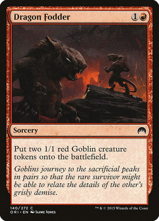 Dragon Fodder [Magic Origins] | Tabernacle Games