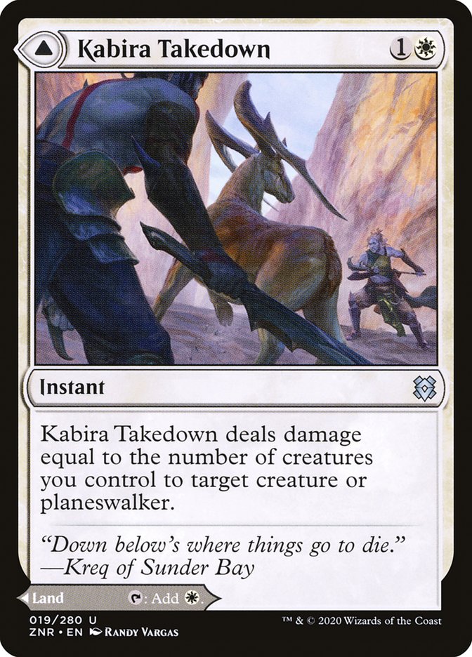 Kabira Takedown // Kabira Plateau [Zendikar Rising] | Tabernacle Games