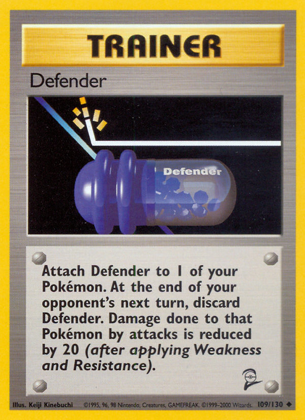Defender (109/130) [Base Set 2] | Tabernacle Games