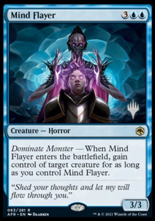 Mind Flayer (Promo Pack) [Dungeons & Dragons: Adventures in the Forgotten Realms Promos] | Tabernacle Games