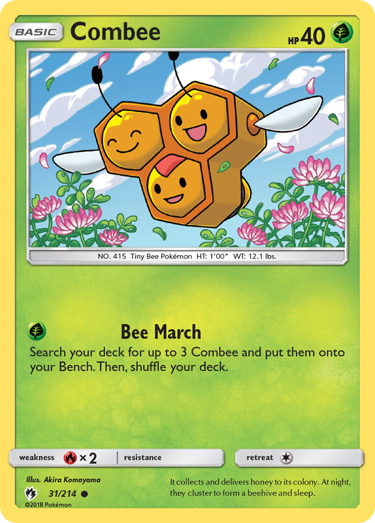 Combee (31/214) [Sun & Moon: Lost Thunder] | Tabernacle Games
