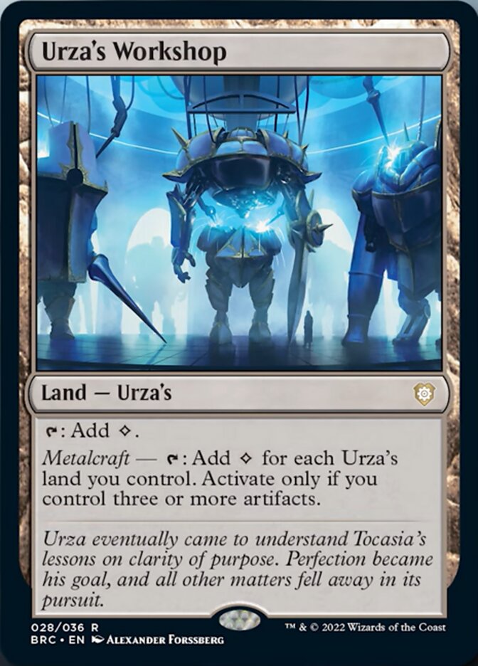 Urza's Workshop [The Brothers' War Commander] | Tabernacle Games