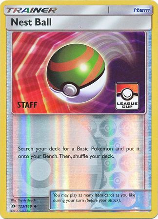 Nest Ball (123/149) (League Promo Staff) [Sun & Moon: Base Set] | Tabernacle Games