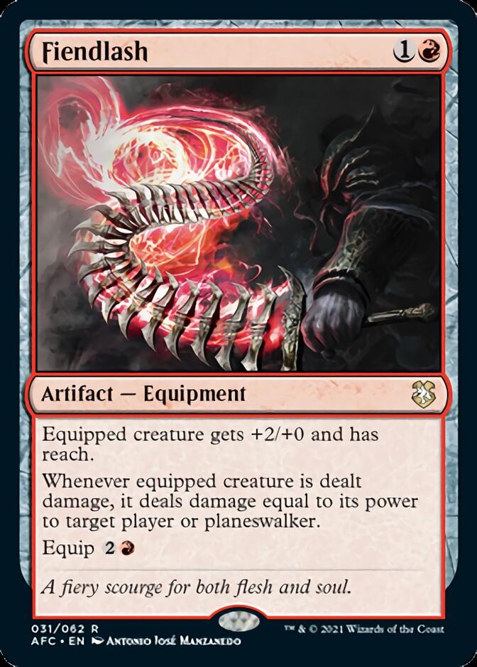 Fiendlash [Dungeons & Dragons: Adventures in the Forgotten Realms Commander] | Tabernacle Games