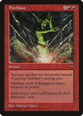 Fireblast [Visions] | Tabernacle Games
