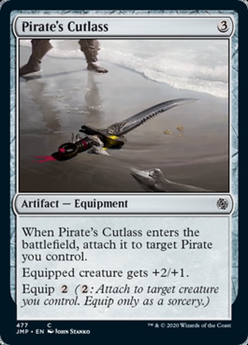 Pirate's Cutlass [Jumpstart] | Tabernacle Games