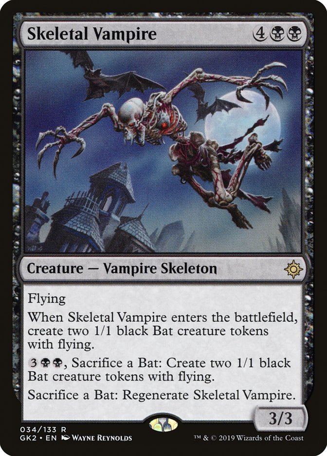 Skeletal Vampire [Ravnica Allegiance Guild Kit] | Tabernacle Games