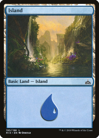 Island [Rivals of Ixalan] | Tabernacle Games