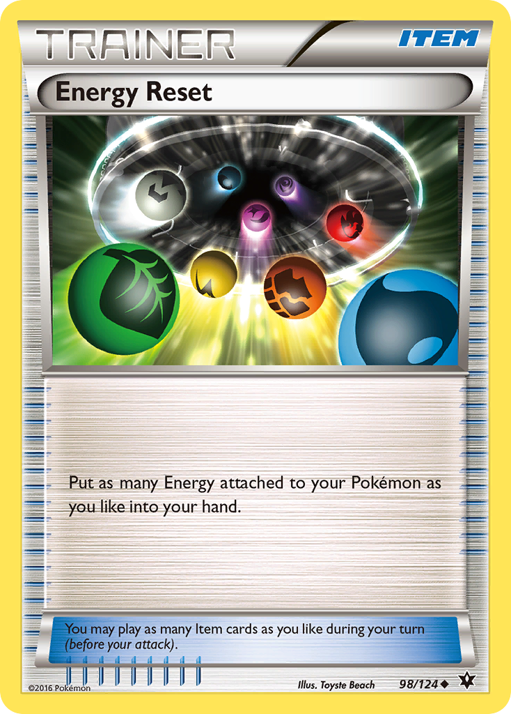 Energy Reset (98/124) [XY: Fates Collide] | Tabernacle Games