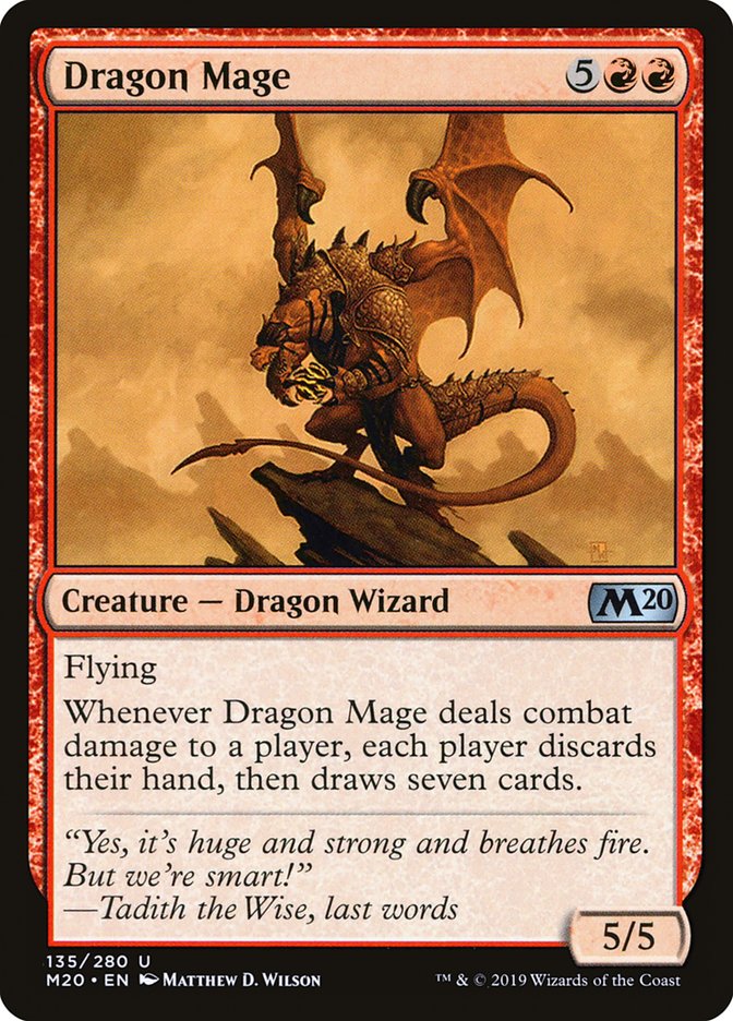 Dragon Mage [Core Set 2020] | Tabernacle Games