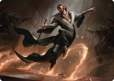 Fleetfoot Dancer Art Card [Streets of New Capenna Art Series] | Tabernacle Games