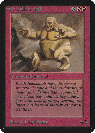 Earth Elemental [Limited Edition Alpha] | Tabernacle Games