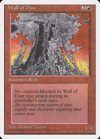 Wall of Dust [Fourth Edition] | Tabernacle Games