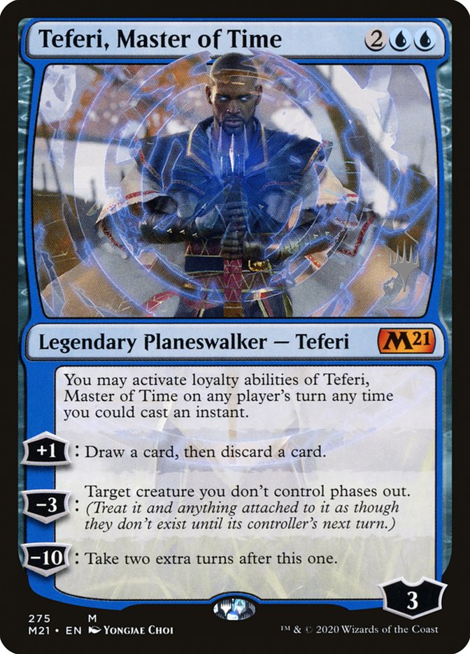 Teferi, Master of Time (Promo Pack) [Core Set 2021 Promos] | Tabernacle Games