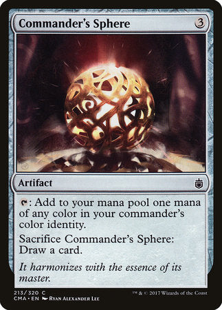 Commander's Sphere [Commander Anthology] | Tabernacle Games