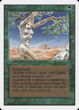 Shanodin Dryads [Unlimited Edition] | Tabernacle Games