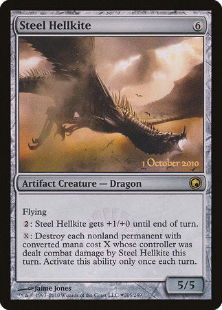 Steel Hellkite [Scars of Mirrodin Promos] | Tabernacle Games