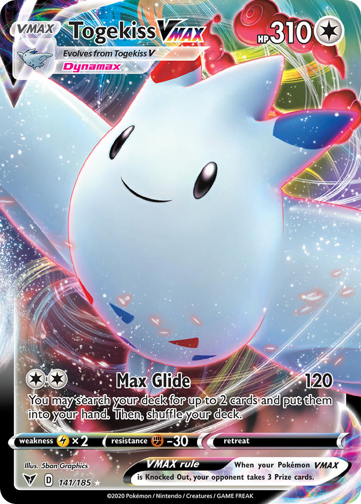 Togekiss VMAX (141/185) [Sword & Shield: Vivid Voltage] | Tabernacle Games