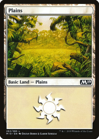 Plains (262) [Core Set 2019] | Tabernacle Games