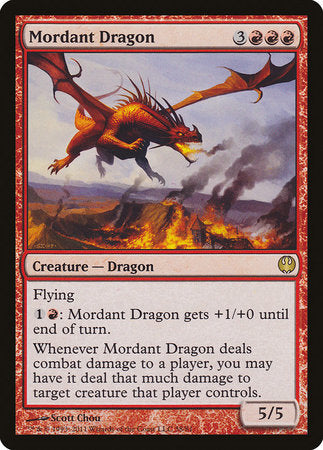 Mordant Dragon [Duel Decks: Knights vs. Dragons] | Tabernacle Games
