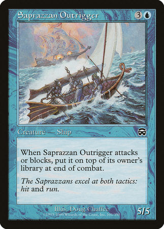 Saprazzan Outrigger [Mercadian Masques] | Tabernacle Games