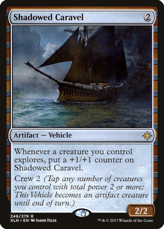 Shadowed Caravel [Ixalan] | Tabernacle Games