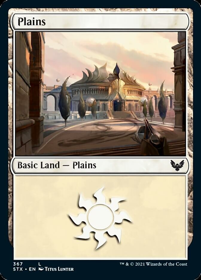 Plains (#367) [Strixhaven: School of Mages] | Tabernacle Games