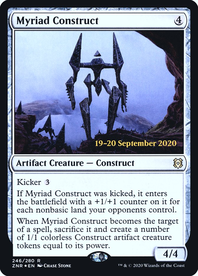 Myriad Construct  [Zendikar Rising Prerelease Promos] | Tabernacle Games