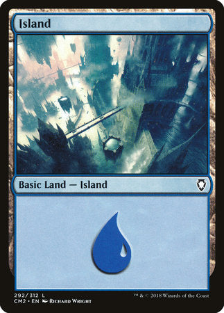 Island (292) [Commander Anthology Volume II] | Tabernacle Games