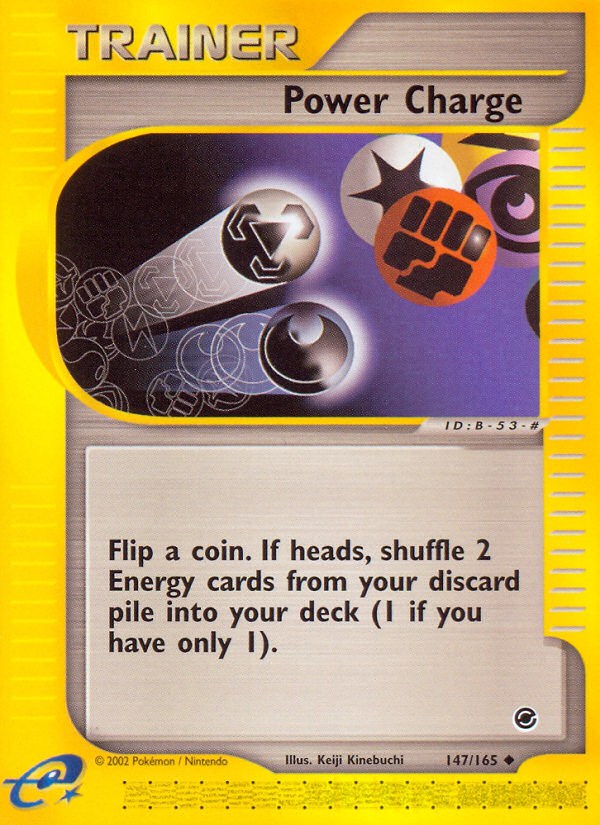 Power Charge (147/165) [Expedition: Base Set] | Tabernacle Games