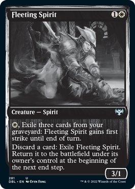 Fleeting Spirit [Innistrad: Double Feature] | Tabernacle Games