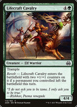 Lifecraft Cavalry [Aether Revolt] | Tabernacle Games