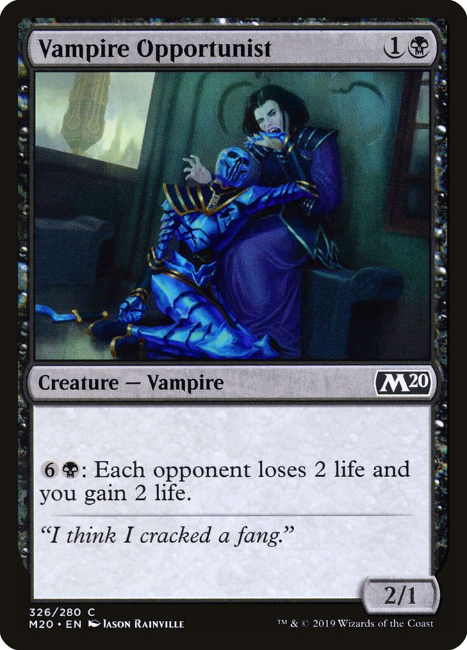 Vampire Opportunist [Core Set 2020] | Tabernacle Games
